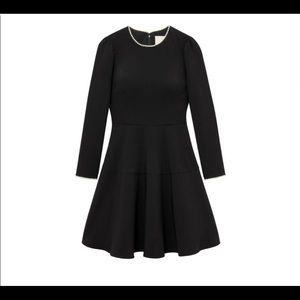 Gal Meets Glam Celeste with Pearl Black Dress